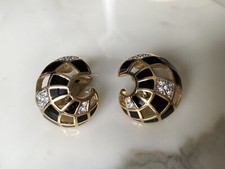 Boucles d’oreilles clips PIERRE LANG Vintage 1980