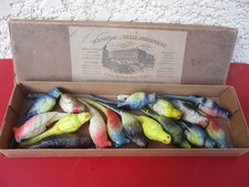 LOT DE 16 OISEAUX CELLULOID - JOUET ANCIEN - Made in Japan