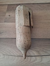 COFFIN EN BOIS ANCIEN ETUI AFFÛTAGE PIERRE A FAUX ART POPULAIRE FERME PAYSAN