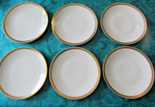 Assiettes plates porcelaine - 6,
