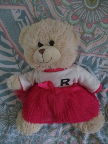 Peluche doudou ours beige - ours,