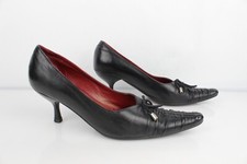 Jean Paul Barriol Made in France escarpins tout cuir noir T 38