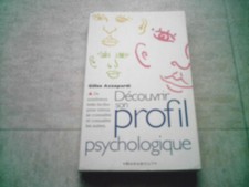 livre découvrir son profil psychologique  Gilles d'azzopardi  marabout tests
