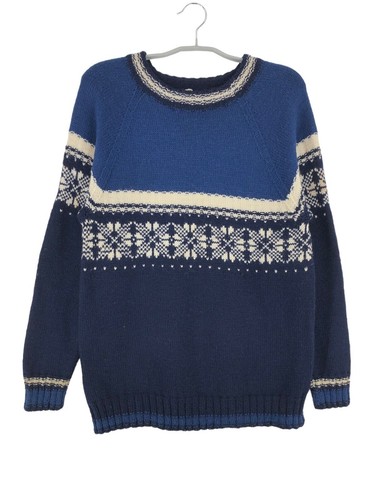 Pull vintage nordique - pull,