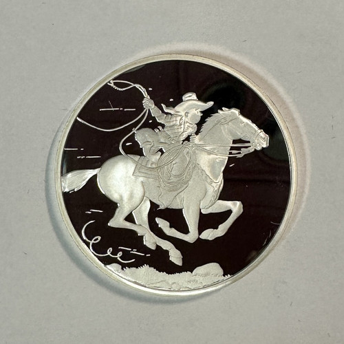 Médaille argent tintin - en,