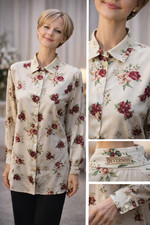 Chemisier fleuri Devernois –