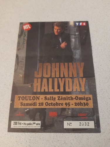 Ticket billet place concert - place,
