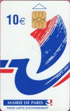 PARIS CARTES 10 € - Mairie de Paris - carte de stationnement