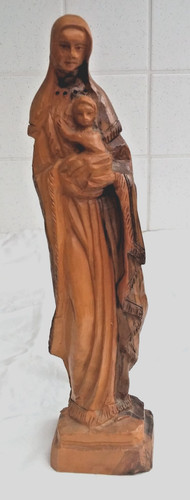 Ancienne statue vierge - ancienne,
