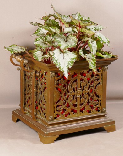 Caisse plante cache pot - à, plante,