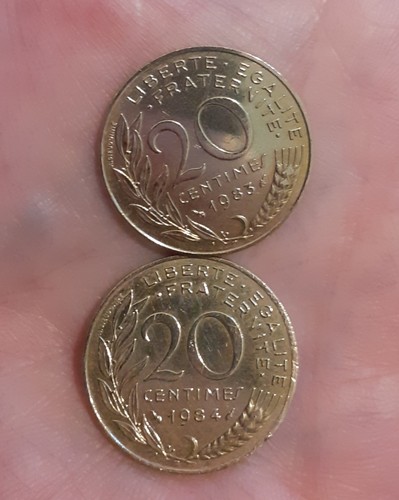 Centimes marianne - 2, x