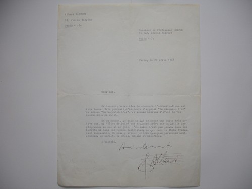 Autographe albert raisner - albert,