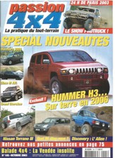 PASSION 4X4 N°105 SUBARU OUTBACK / TERRANO III / HUMMER H2 / DEFENDER G4