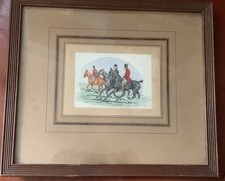 tableau aquarelle chasse à