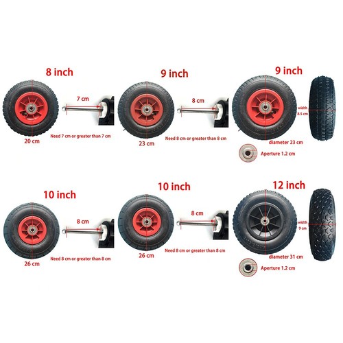 Pneu gonflable moto - , trois