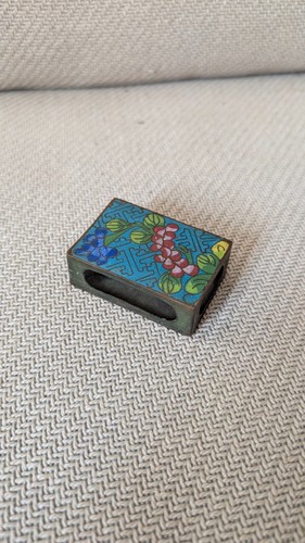 Ancien couvercle boîte - ancien, de