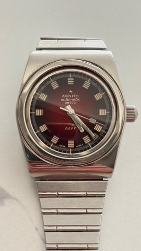 Vintage 1970 watch zenith defy - vintage,