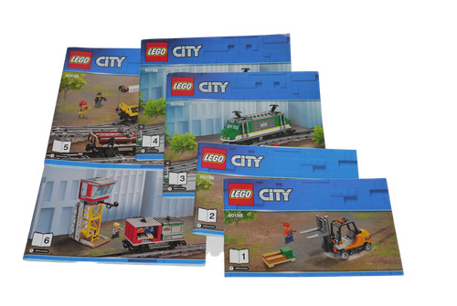 Lego train chemin fer - train, de