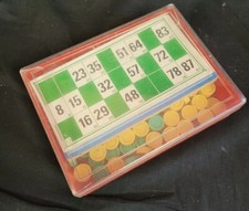 Ancien jeu loto dans sa - ancien,
