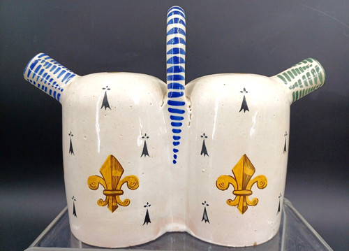 Huilier vinaigrier faience - vinaigrier,