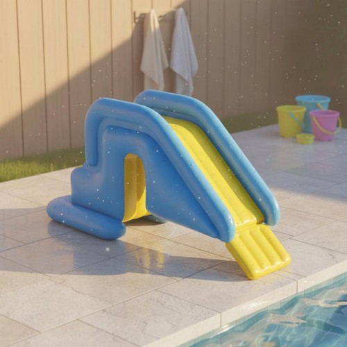 Toboggan gonflable pvc - gonflable,