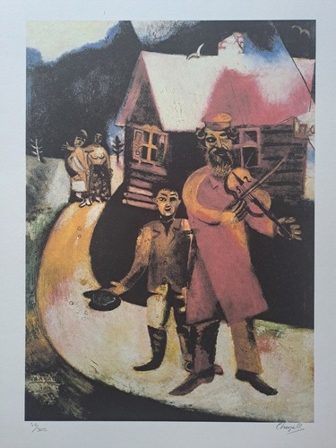 Signé marc chagall le - chagall,