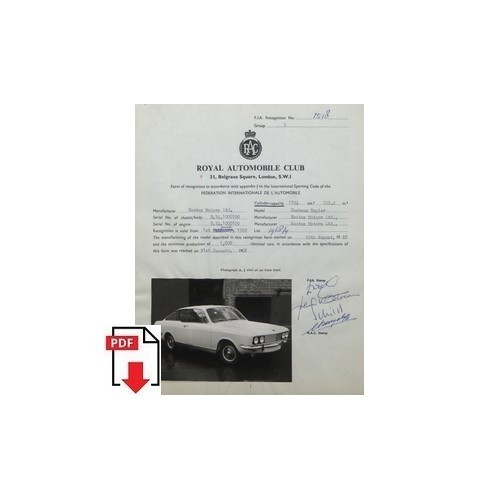 1968 rootes sunbeam - rootes,