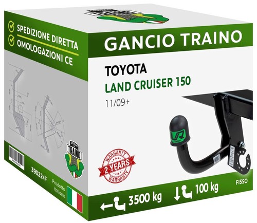 Attelage fixe pour toyota - fixe,
