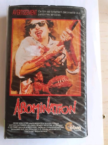 Film vhs abomination complet - film,
