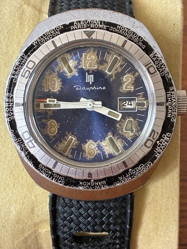 Rare montre lip dauphine - , world