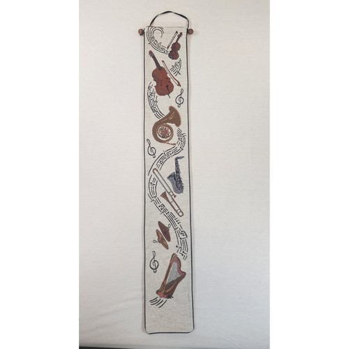 Musical instrument tapestry - musical,
