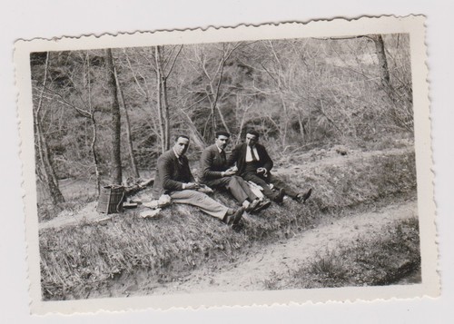 Photo ancienne trio - ancienne,