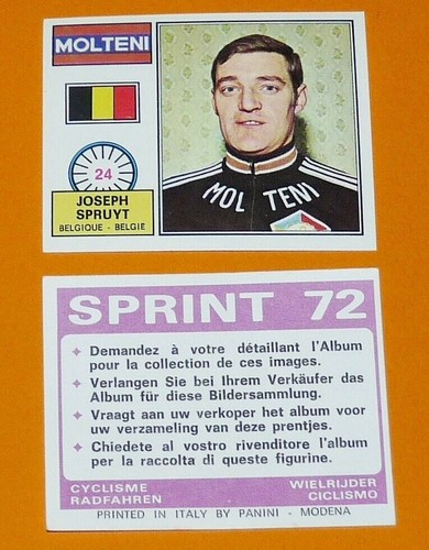 Panini sprint cyclisme 1972 - cyclisme,