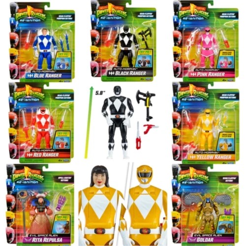 Figurines mighty morphin - mighty,