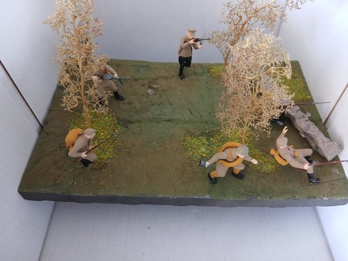 Diorama infanterie russe ww2 - infanterie,
