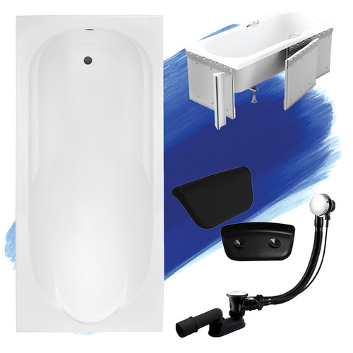 Baignoire rectangulaire bona - rectangulaire,