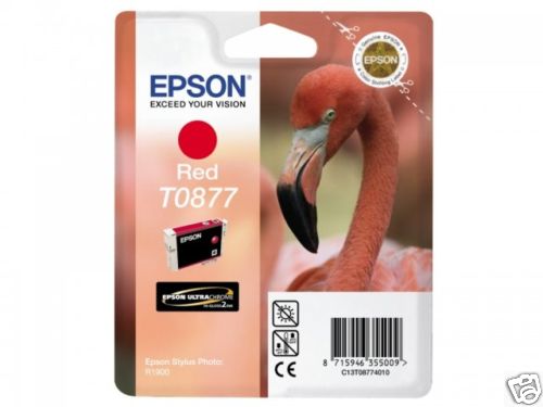 Cartouche epson t0877 rouge - cartouche, /