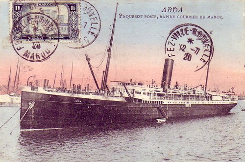 CPA 13 MARSEILLE Ship ABDA