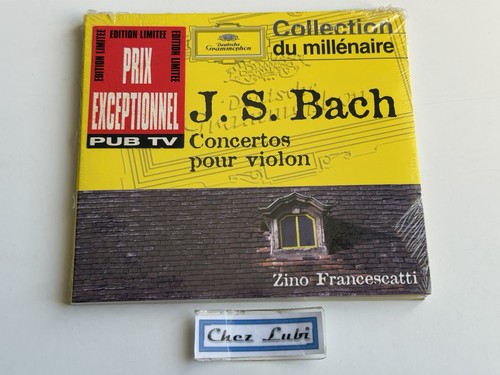 Bach concertos pour violon - -,