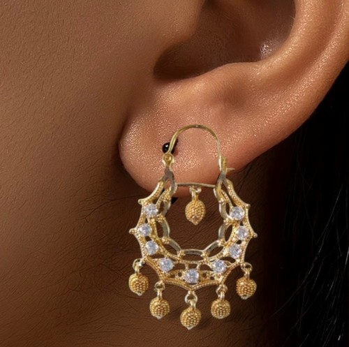 Boucles oreilles savoyarde - boucles,