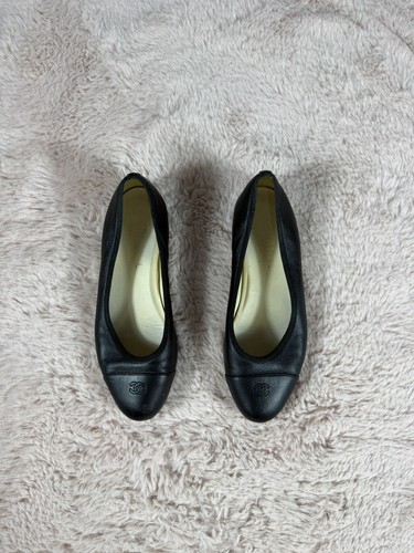 Ballerines chanel noire très - ballerines, noire,