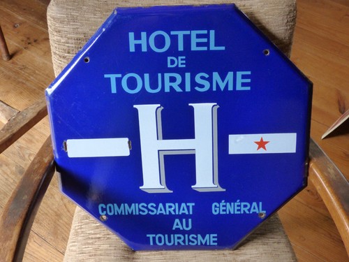 Hotel ancienne plaque - hotel,,