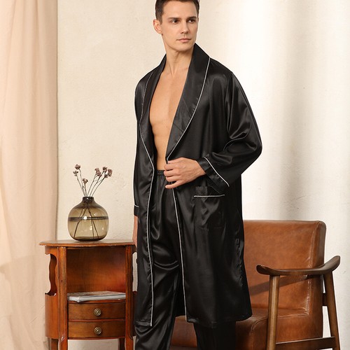 2pcs hommes satin - hommes,