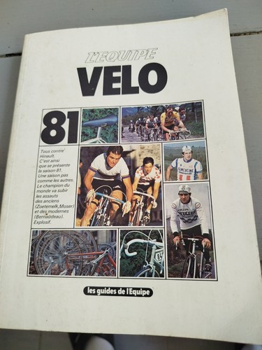 équipe guide vélo - l'Équipe, 1981