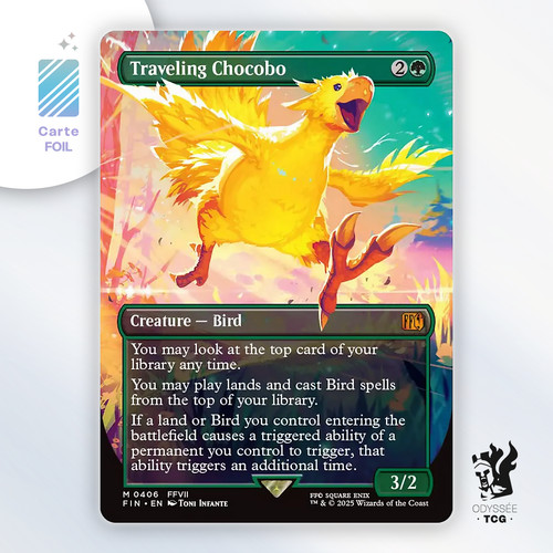 Traveling chocobo 406 - traveling,