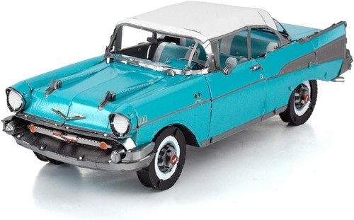 Metal earth 1957 chevrolet bel - metal,