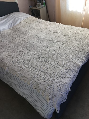 Jeté lit surnappe - jeté, vintage