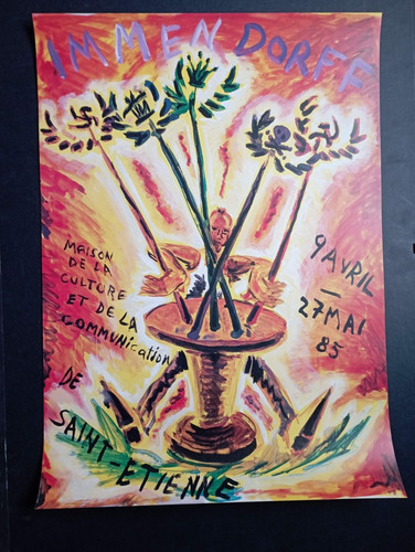 Jörg immendorff affiche - ,