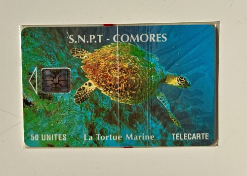 Comores 1995 télécarte snpt - comores,