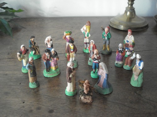 Lot santons anciens - santons,